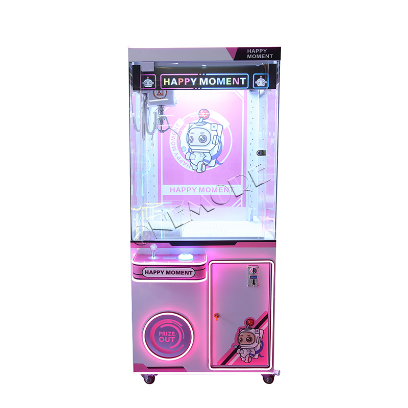 Arcade Vending Machines For Sale - Happy Moment Metal Claw Crane Machine