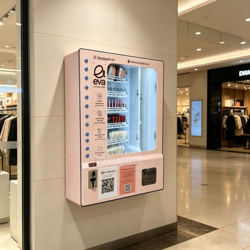 Sanitaire maandverbandautomaat - Vending Machine Qr Code recensie en prijs