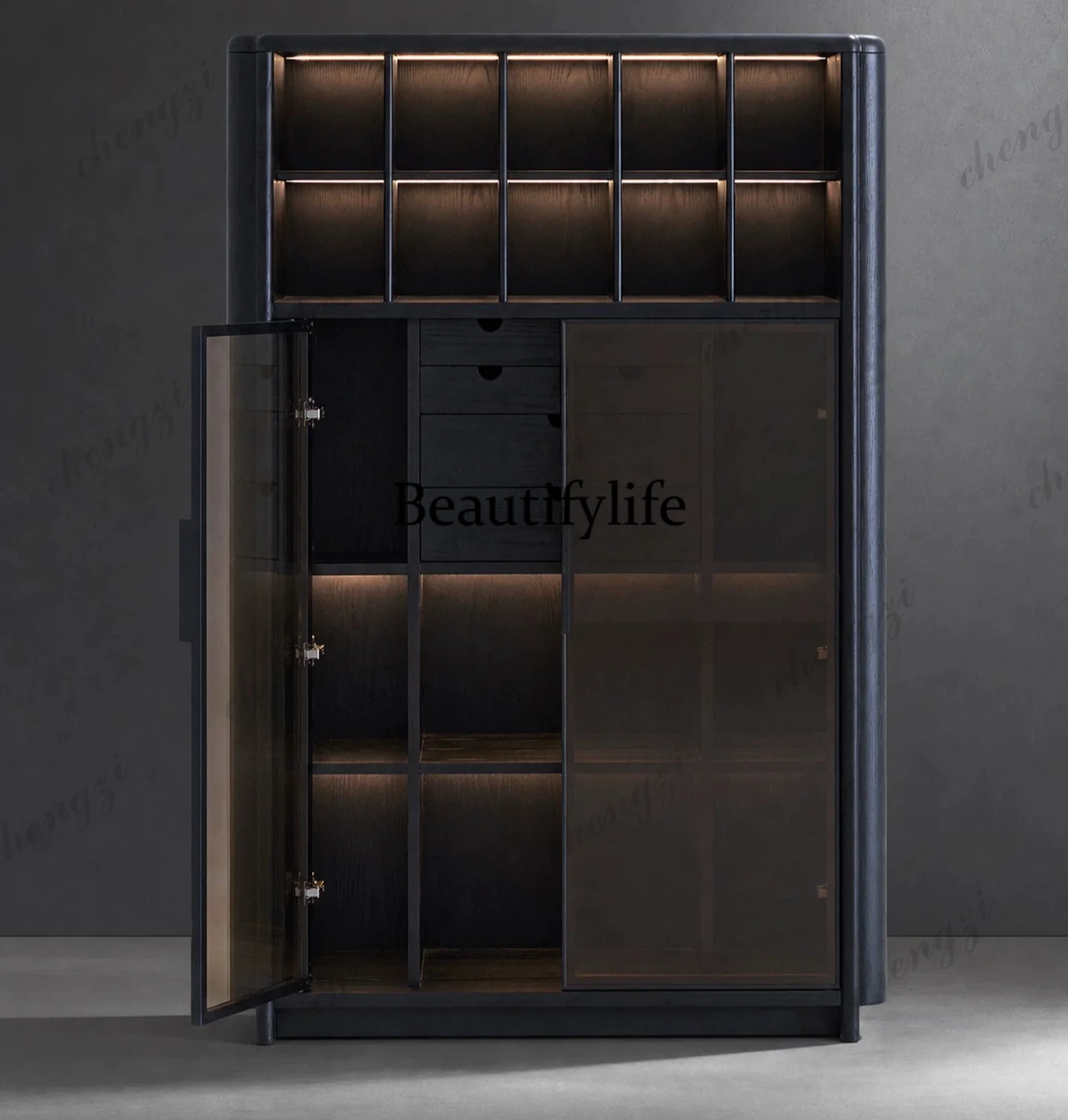 a55 Italiaanse minimalistische - Glass Cabinet Display recensie en prijs