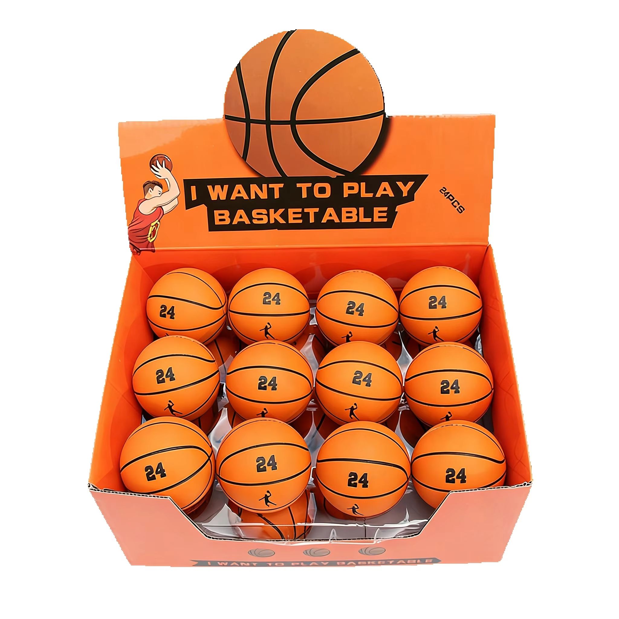 6cm Ultra Elastische Mini Rubb - Basketball Arcade Game recensie en prijs